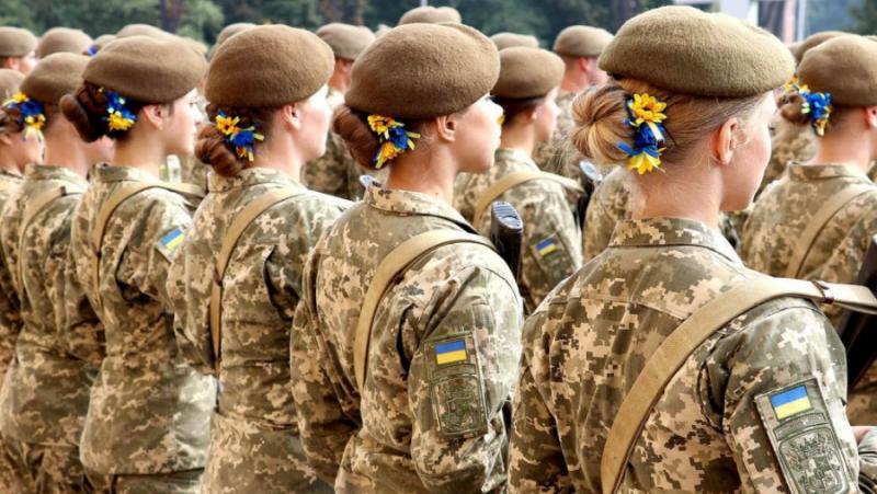 Ukrainske kvinner vil fylle mangelen på menn ved VSU