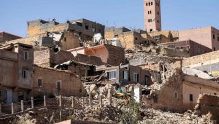 Си Дзинпин, съболезнования, земетресение, Мароко