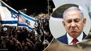 Провал, Нетаняху, възкреси, политическите трупове, съперници, масови протести, Израел