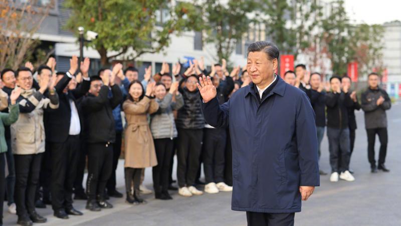 The leader of the CCP Central Committee visited Shanghai
 – 2024-04-12 14:39:17