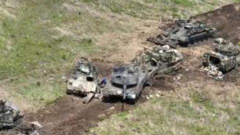 В САЩ обясниха пленяването от Русия на БМП Брадли и танка Леопард-2 в Украйна