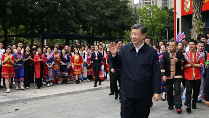 Xi Jinping visited the city of Nanning
 – 2024-03-14 03:26:30