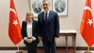 Елена Йончева, външния министър, Турция, затваряне, проливите, конфликт, Черно море