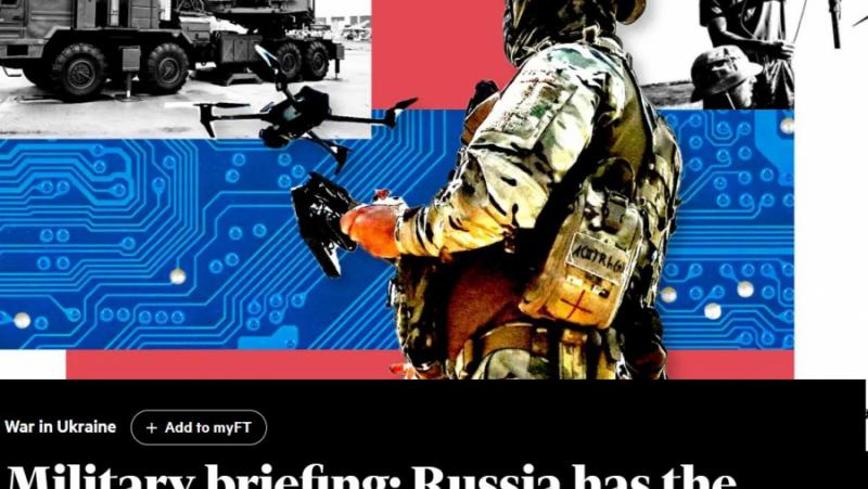 Financial Times: Russia has an edge in radio-electronic warfare
 – 2024-02-24 14:03:20