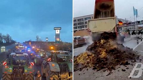 Най-мащабният фермерски протест в Германия е планиран за утре