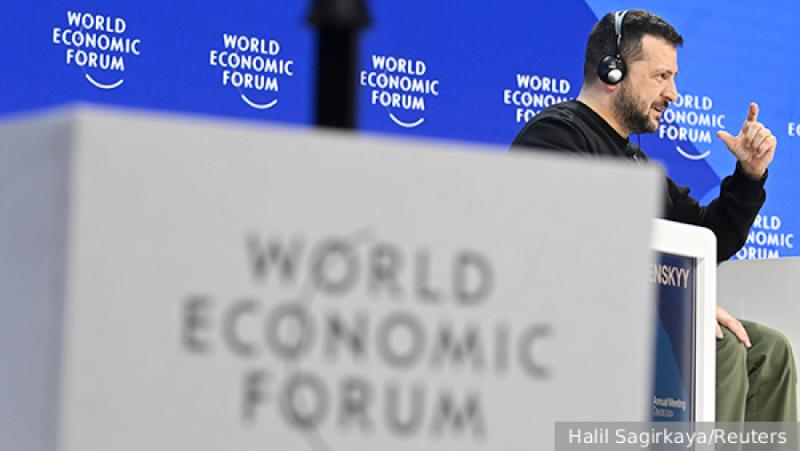 Zelensky was remembered in Davos with a scandal and requests
 – 2024-02-18 18:29:24