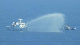 Китайската брегова охрана, предотвратила, незаконни действия, Филипините, остров Хуанйен