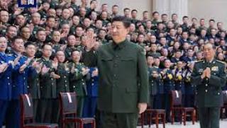 Си Дзинпин, новогодишни поздрави, военнослужещи