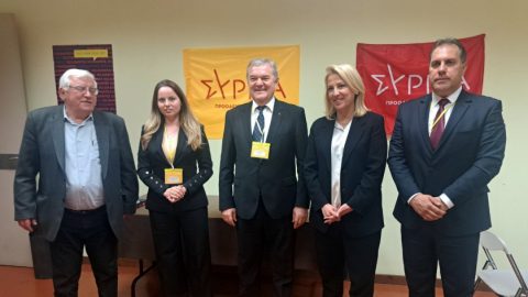 „ЛЕВИЦАТА!“ проведе среща с ръководителя на външната политика на СИРИЗА