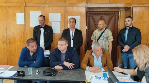 „ЛЕВИЦАТА!“ регистрира листата си в Благоевград за изборите за народни представители на 9 юни