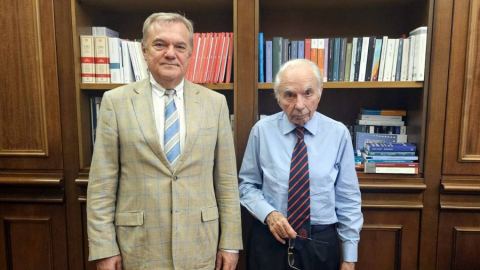 Румен Петков се срещна в Рим с бившия премиер на Италия Джулиано Амато