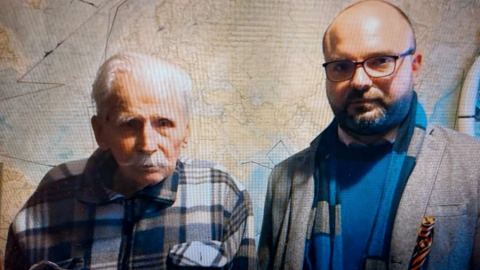 Интервю на Георги Стамболиев с ветерана от Втората световна война Михаил Мороз от Санкт Петербург