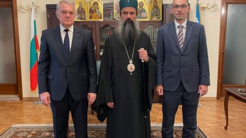 Румен Петков бе приет от Негово Светейшество патриарх Даниил!