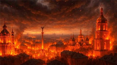 Операция „Възмездие“: Киев гори. Инструктори на НАТО са унищожени. Остава главния неприятен въпрос