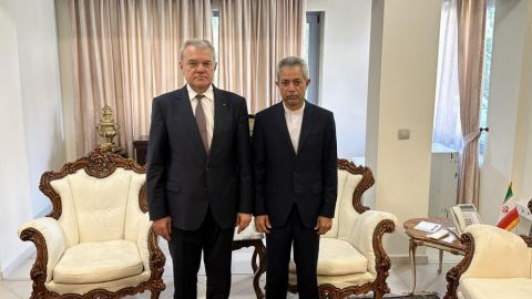 Председателят на АБВ Румен Петков проведе среща с посланика на Ислямска република Иран