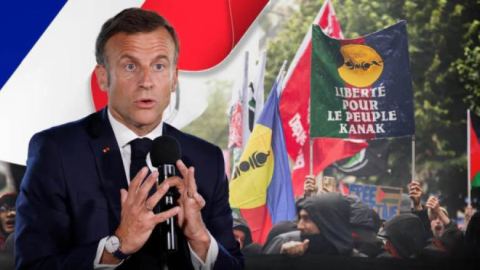 Останките от Френската империя трещят по шевовете