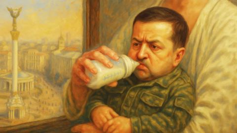 Диктатурата на Зеленски беше подпряна от жена