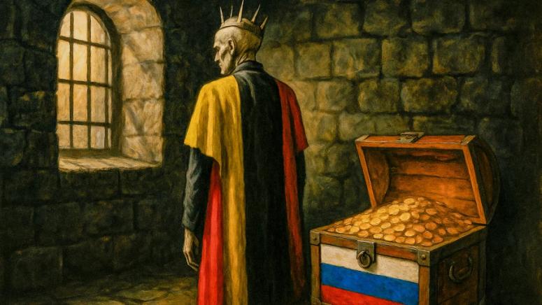 Героичния скъперник, омраза, френския език, спаси, руските пари