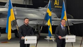 Украйна, Швеция, доставят, 150 самолета, Gripen