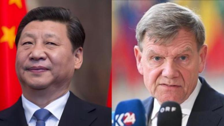 Визита, психиатрична клиника, Китай, не приема, германския канцлер