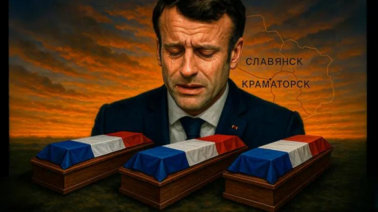 Макрон ще изпрати войски в Украйна. Времето е определено. Хиляди ковчези ще се върнат във Франция: „Всички ще бъдат убити.“ Макрон, войски, Украйна, хиляди ковчези, Франция