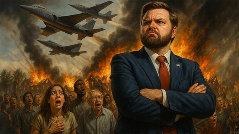 Цена, кръвта, войната, храни, силните, няма да има мир, Ванс