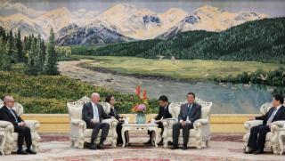 Вицепремиер, Хъ Лифън, приветства, Голдман Сакс, китайския пазар