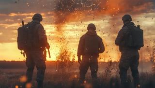 Бунтуващи офицери, убити, столицата, гробище, морги, пълни, брутална ракетна атака, чували, трупове, свършили