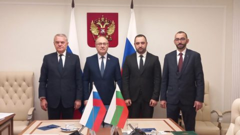 Галин Дурев, Румен Петков и Илиян Сарандалиев проведоха работна среща в Съвета на федерацията на Русия