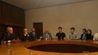 Румен Петков, Галин Дурев, среща, български студенти, Москва