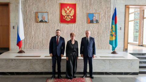 Галин Дурев и Румен Петков обсъдиха с посланик Митрофанова казуса „Лукойл“ и пенсиите на българите в Русия