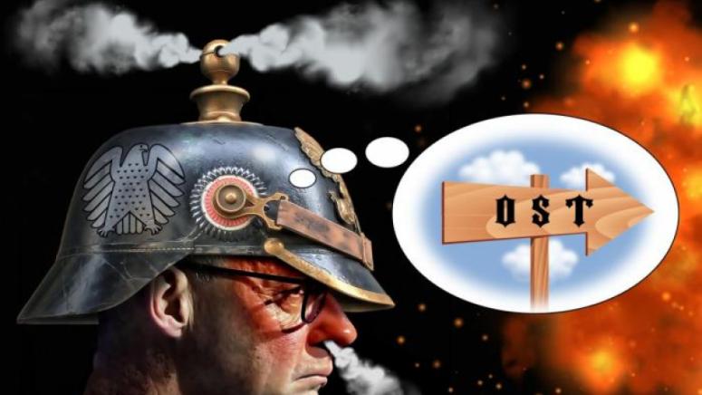 Безумие, правителство, Мерц, Германци, настъпват, изток