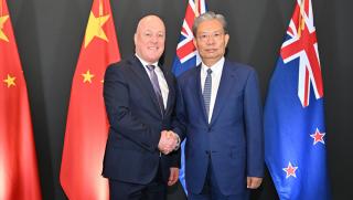 Джао Лъдзи, Китай, сътрудничество, Нова Зеландия