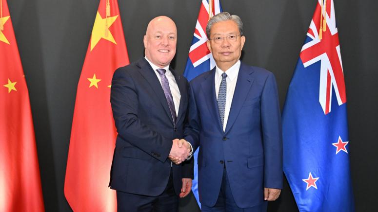 Джао Лъдзи, Китай, сътрудничество, Нова Зеландия