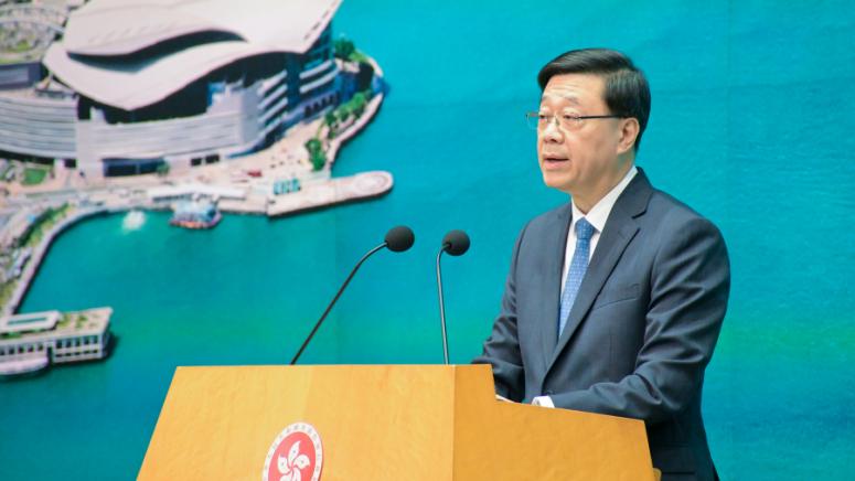 Джон Ли Ка-чиу, Хонконг, подкрепя, дипломатическата политика, централното правителство, Япония