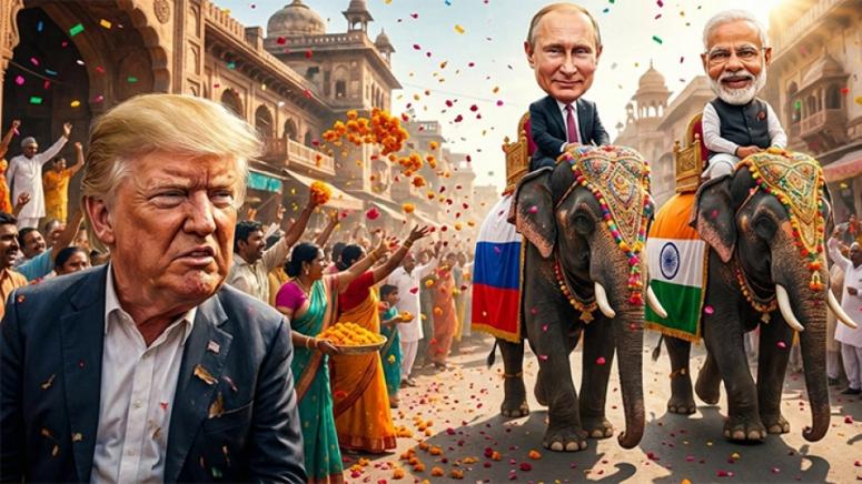 Делхи, Давос, Русия, Индия, пишат, многополюсния свят, без Запада