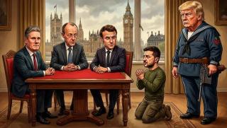 Зеленски, Лондонско Политбюро, Тръмп, Кушнер, Уиткоф, олигарси, Украйна капитулация, Вашингтон натиск, Макрон, Мерц, Стармър