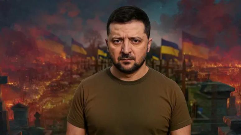 Началото на края, Зеленски, обръщение, нацията