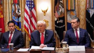 Тръмп, ЕС, НАТО, Стратегия за сигурност 2025, Европа криза, Орбан, Льо Пен, AfD, Брюксел реакция, САЩ-Европа.