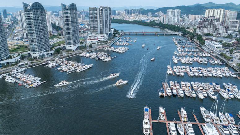 Хъ Лифън, церемония, митническо затваряне, остров Хайнан