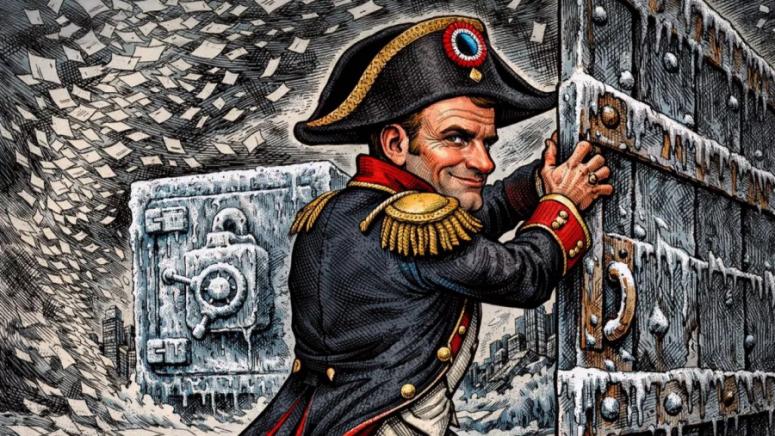 Макрон, Франция, ЕС, руски активи, Украйна, Фридрих Мерц, Германия, Путин, европейски ястреби, геополитически пазарлък