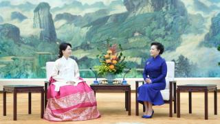 Чаена среща , първите дами, Китай, Южна Корея