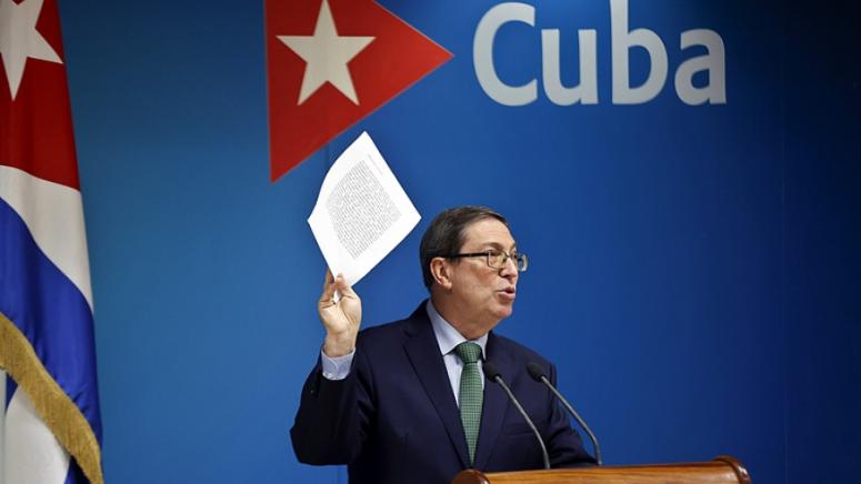 Кубински външен министър, агресия, САЩ, защита, държава
