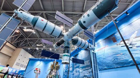 Китайската космическа станция постигна впечатляващи резултати през 2025 г.
