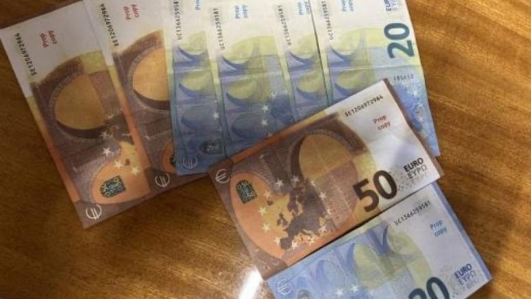 фалшиви евробанкноти