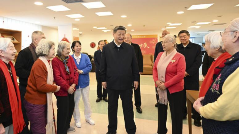 Си Дзинпин, поздрави, китайци, Пролетен фестивал