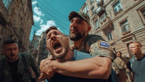 Одеса в пламъци. Народът срещу „гробарите“ от ТЦК. Одеситите пребиха наказателните отряди на Зеленски