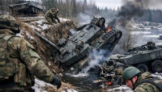 НАТО, Леопард, военни учения, инциденти, танкове, геополитика, Русия, военна техника