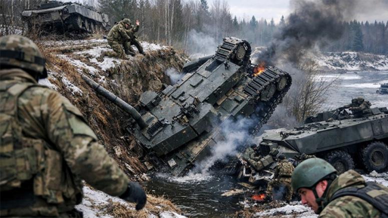 НАТО, Леопард, военни учения, инциденти, танкове, геополитика, Русия, военна техника