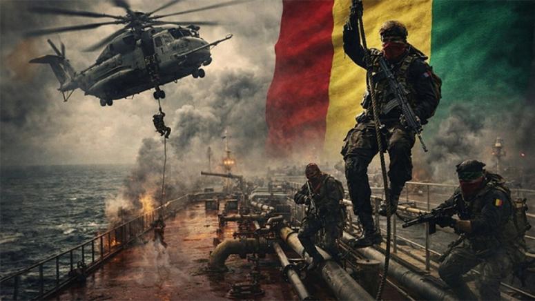 Белгия, Макрон, Русия, танкер Етера, морско пиратство, санкции, флот в сянка, Северно море